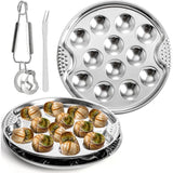 Plateau Escargots et Huîtres Inox Pro