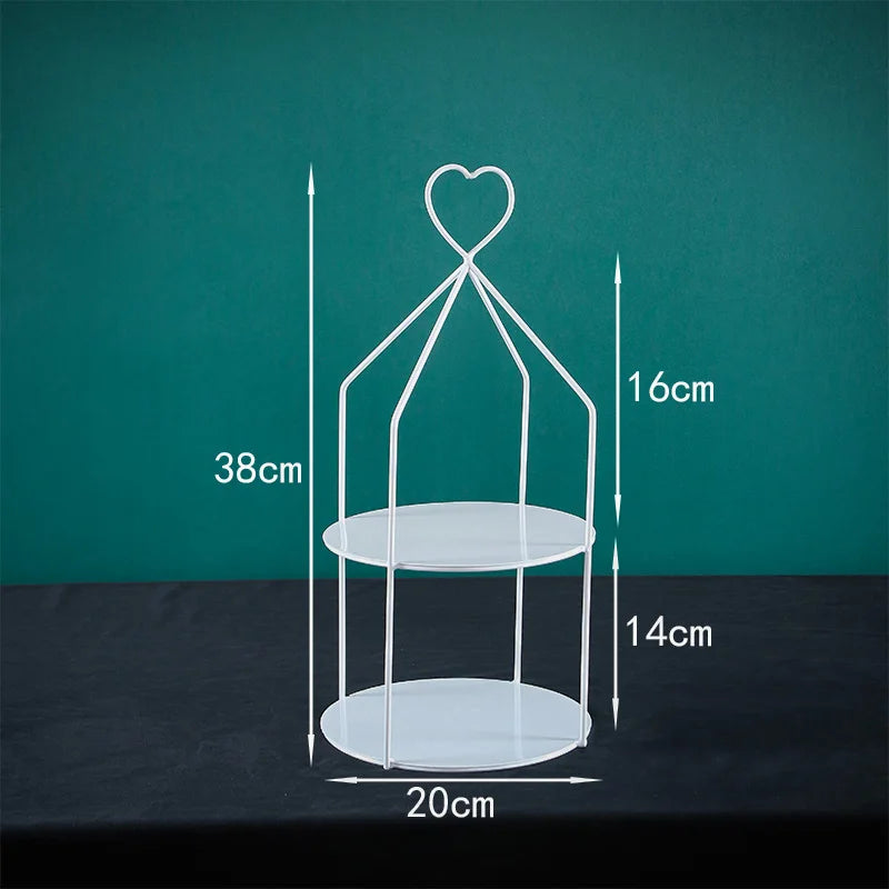 Présentoir Gâteaux Métal Multi-Styles
