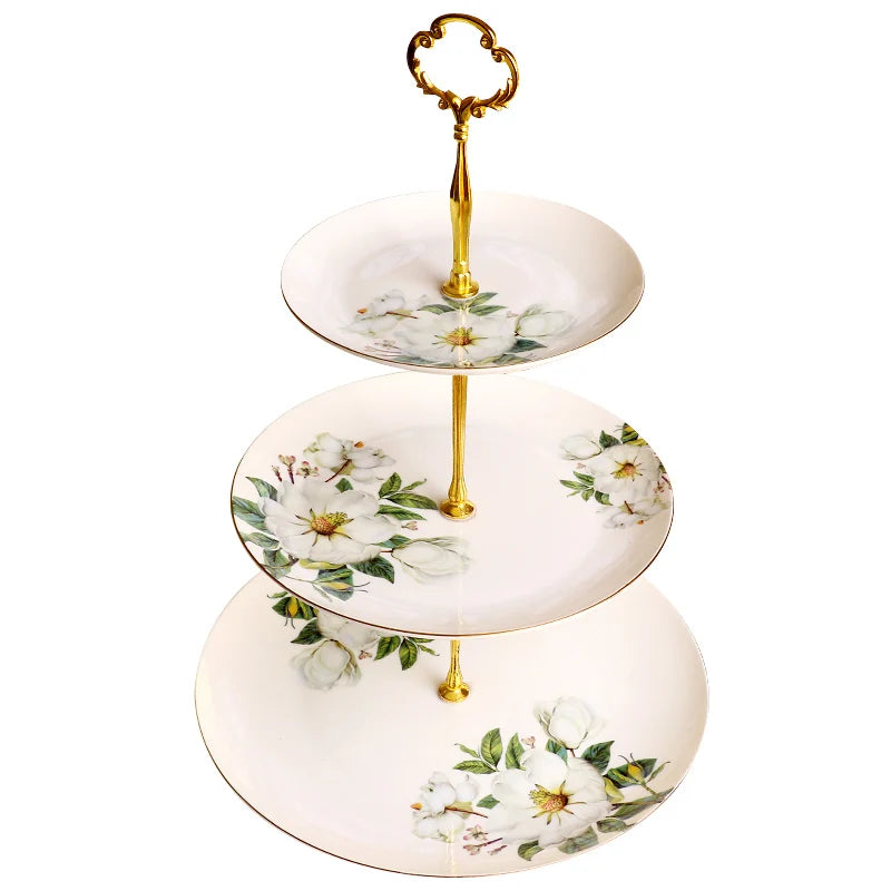 Présentoir Buffet Porcelaine Verte