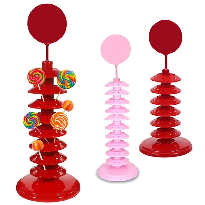 【Expositor de dulces de 6/10 capas, soporte para piruletas para bodas, fiestas de cumpleaños, organizador decorativo de postres】