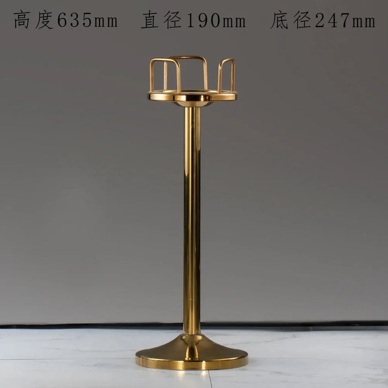 Rafraîchisseur Champagne Inox sur Pied