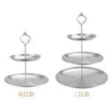 Présentoir à Gâteaux Inox Multi-Niveaux