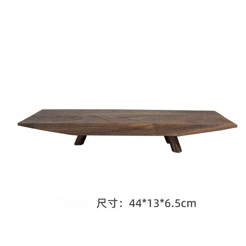 Plateau Rectangulaire Bois Multifonction