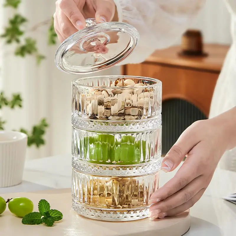 1 unidad de elegantes copas de cristal para helado y postres con tapa - perfectas para pudin, yogur y gelato - ideales para uso doméstico y comercial
