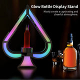 Présentoir Bouteille Vin Lumineux LED