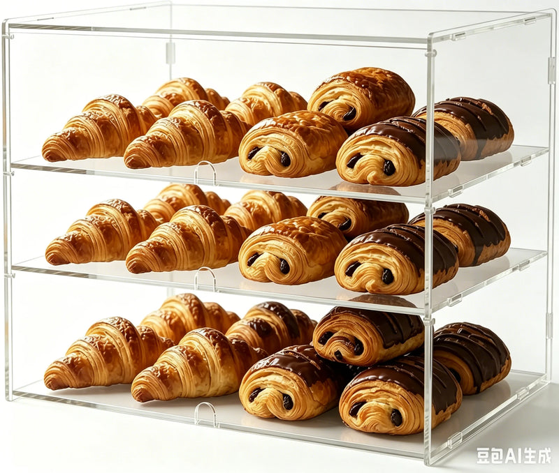 Vitrine Présentoir Pâtisserie Multi-Niveaux