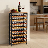 Présentoir Bouteilles Vin Multi-Niveaux Bar