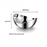 Coupelle Inox Luxe Fruits et Snacks