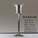 Rafraîchisseur Champagne Inox sur Pied