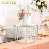 Présentoir Gâteau Rond Lustre Cristal