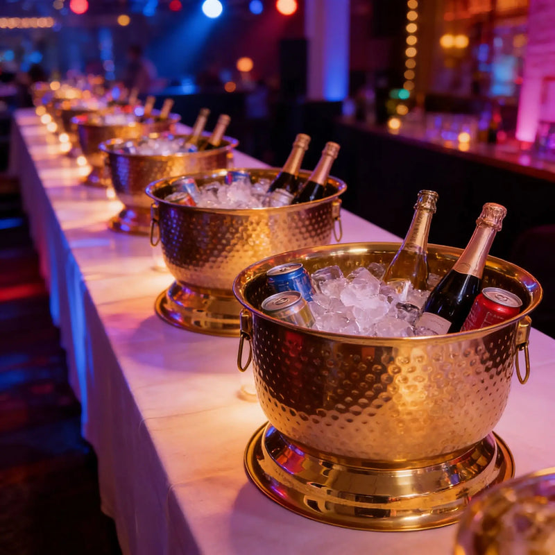Grand Seau à Champagne Bar Réception