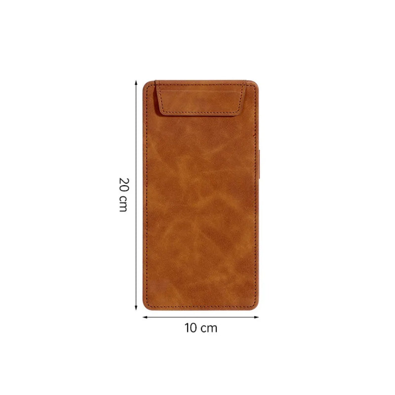 1 unidad, portamenús de ante, portapapeles magnético de piel sintética A4/A5/A6/A7/B5 con soporte para bolígrafo, bloc de notas para restaurante/cafetería/bar/hotel