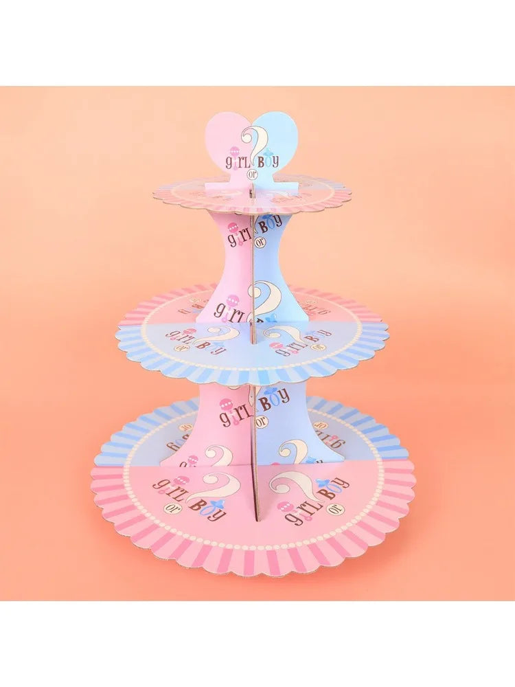 Présentoir Gâteaux Sirène Anniversaire Enfant