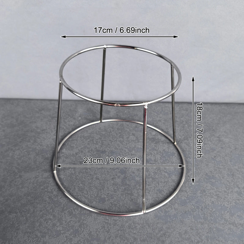 Support Plateau Buffet Inox Réglable Pro