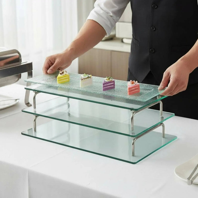 Présentoir Buffet Céramique 3 Étages