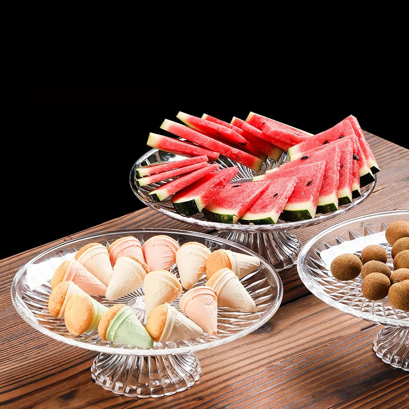 Assiettes Transparentes Présentoir Buffet Traiteur