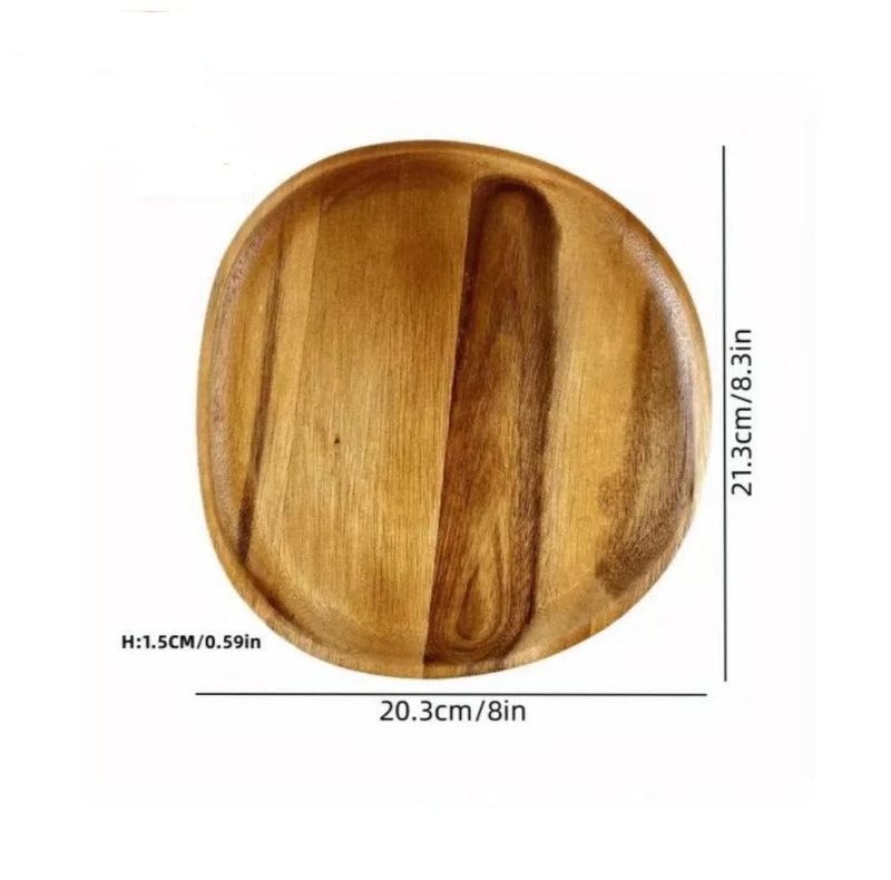 Plateau Fruits Bois Japonais Multi-Formes