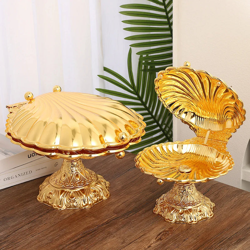 Coupe à Fruits Piédestal en Alliage de Zinc