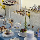 Présentoir Buffet Acrylique Colonnes Mariage