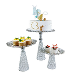Présentoir Macarons Doré Argenté Mariage