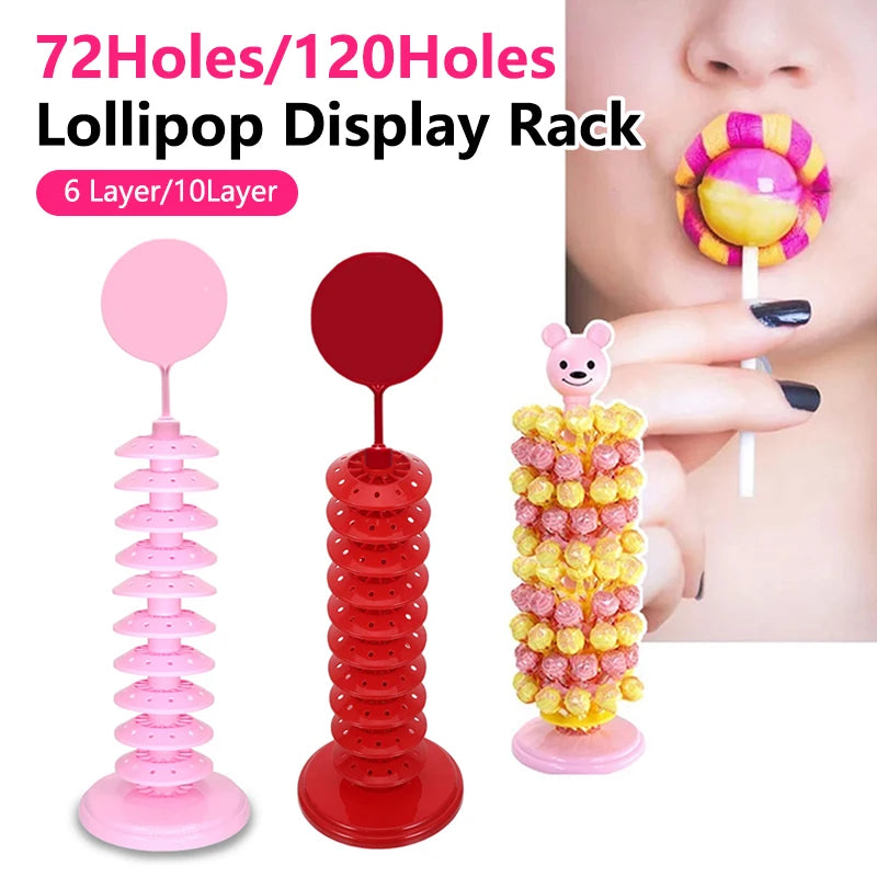 【Expositor de dulces de 6/10 capas, soporte para piruletas para bodas, fiestas de cumpleaños, organizador decorativo de postres】