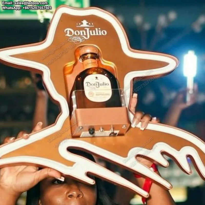 Présentoir Bouteille Tequila Lumineux VIP