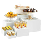 Set 6 Présentoirs Buffet Acryliques Empilables