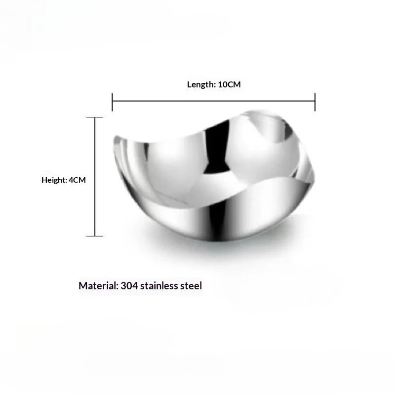 Coupelle Inox Luxe Fruits et Snacks
