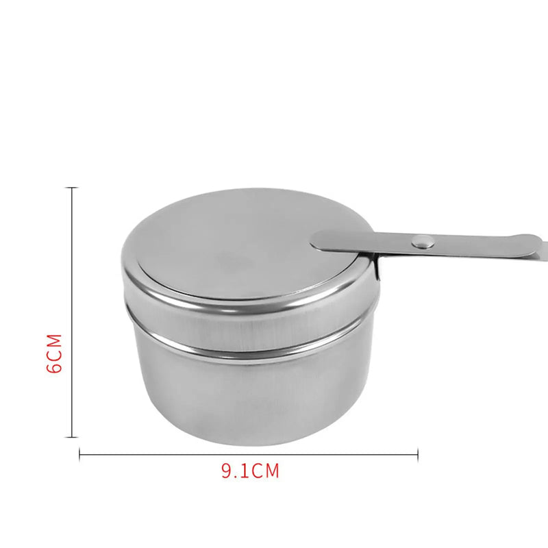 Brûleur Inox pour Chauffe-Plat Buffet Gel Combustible