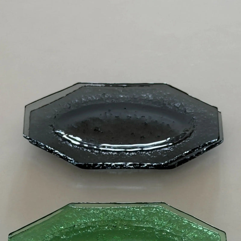 Assiette de Présentation Verre Octogonale Mini
