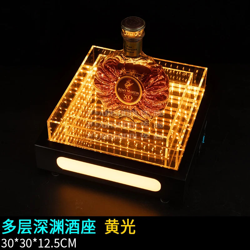 Présentoir Bouteille Lumineux LED Réception