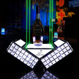 Présentoir Bouteille Château LED Laser