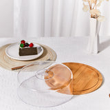 Présentoir Gâteau Bois avec Cloche