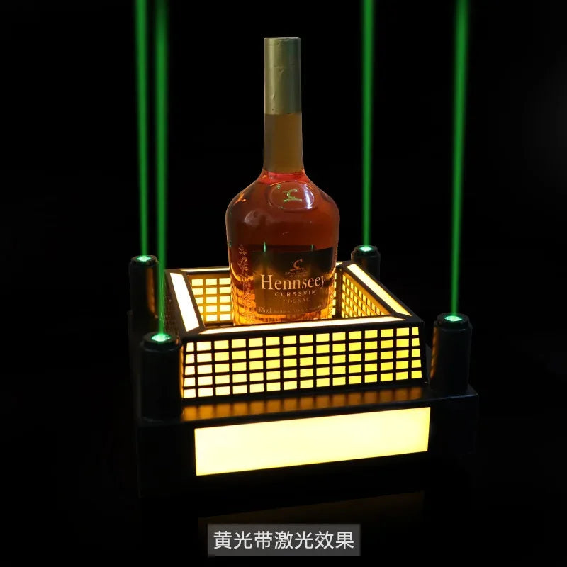Présentoir Bouteille Château LED Laser