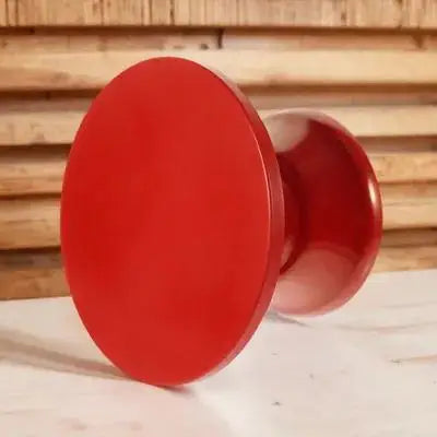 Plateau Gâteau Rouge Décoratif Rond