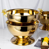 Seau à Champagne Inox Tête Cerf