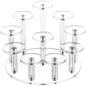 Présentoir Acrylique Rond 10 Étages Cupcake Buffet