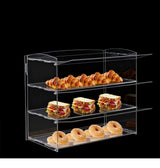 Vitrine Pâtisserie Acrylique 4 Niveaux