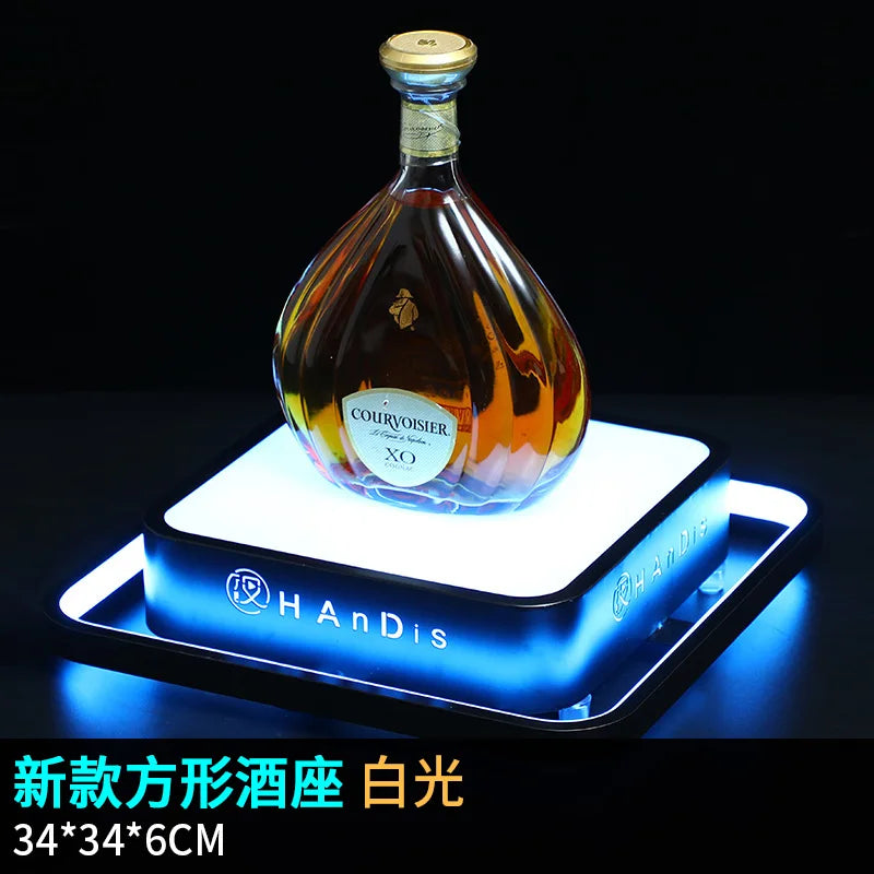Présentoir Bouteille Lumineux LED Réception