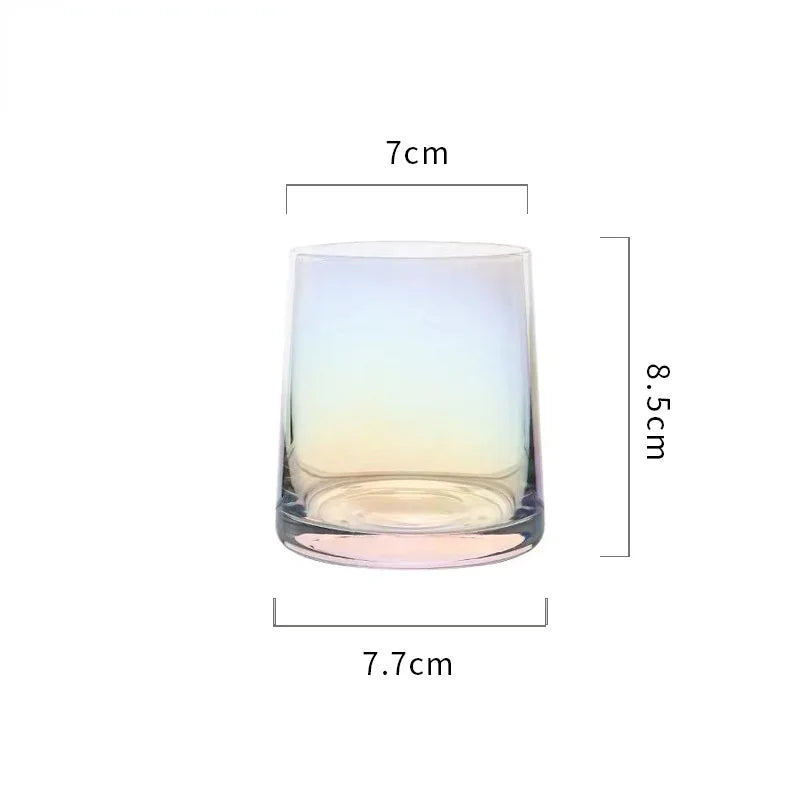 Jarra de agua de cristal estilo nórdico con tapa de madera, recipiente para bebidas frías, té, tetera, menaje del hogar, botella de agua transparente WF