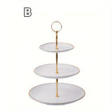 Présentoir Gâteau 3 Étages Rond