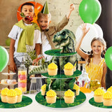 Présentoir Cupcakes 3 Étages Dinosaure