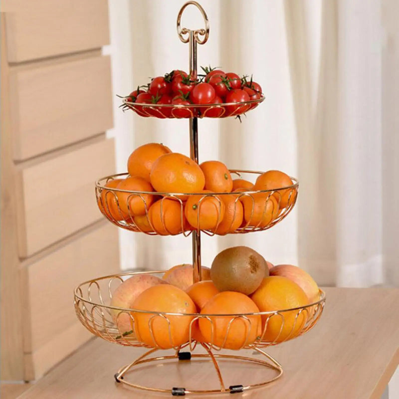 Présentoir Gâteau à Étages Métal