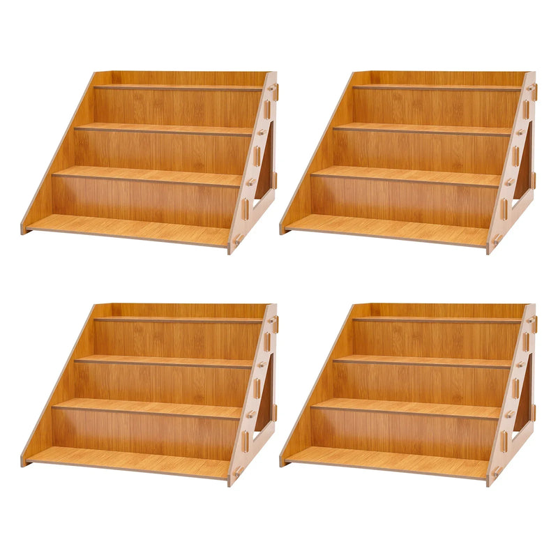 Présentoir Bois 4 Étages Étagé