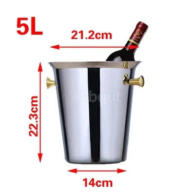 Rafraîchisseur Champagne Baril Tête Cerf