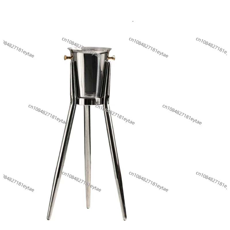 Rafraîchisseur Champagne Inox Trépied Luxe