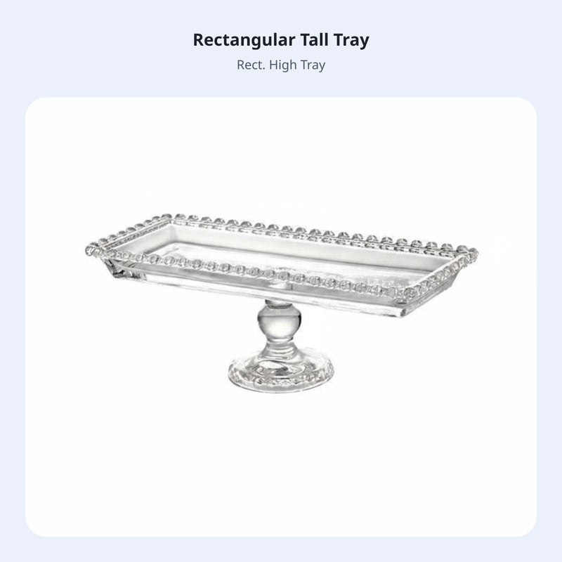 Plateaux Acrylique Multi-Formes Mariage – présentoir boutique pâtisserie vitrine