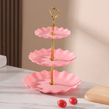Présentoir Gâteau Volanté Trois Étages
