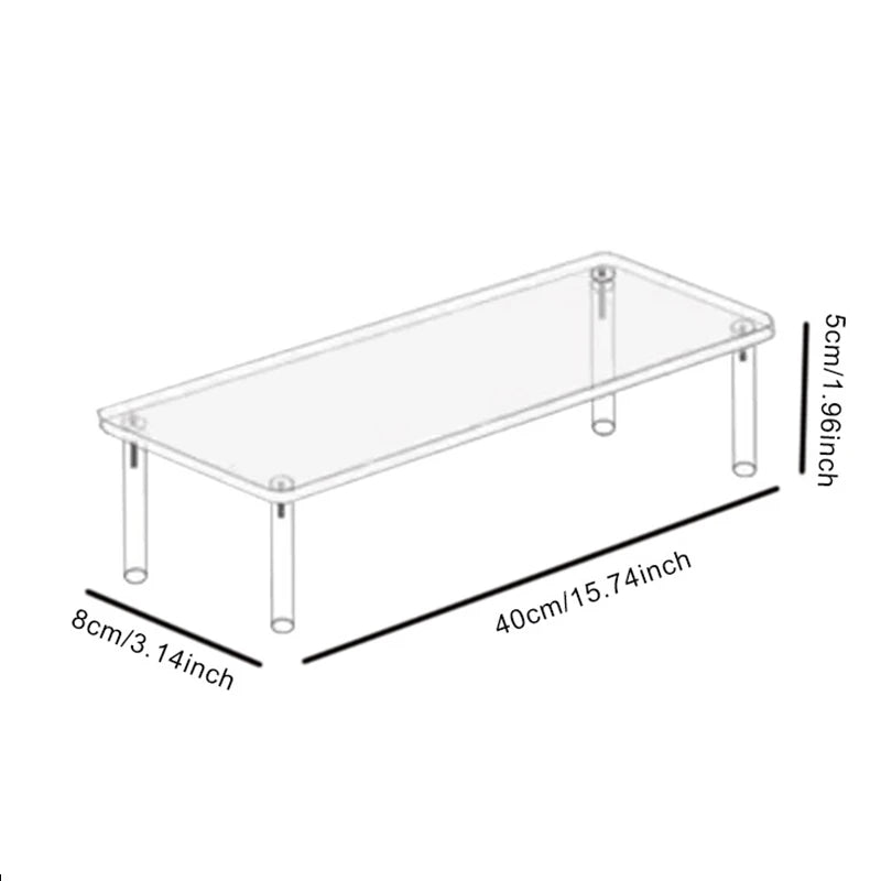 Présentoir Multi-Niveaux Acrylique Buffet Traiteur