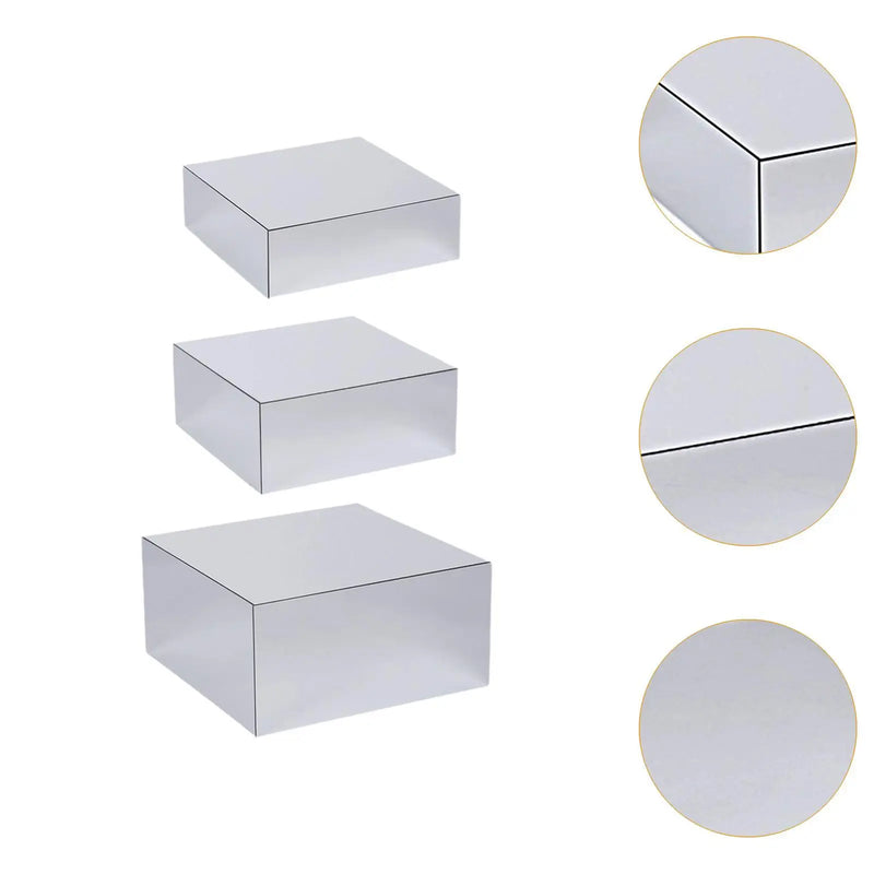 Présentoir Buffet Acrylique Miroir – ambiance mariage romantique et raffinée